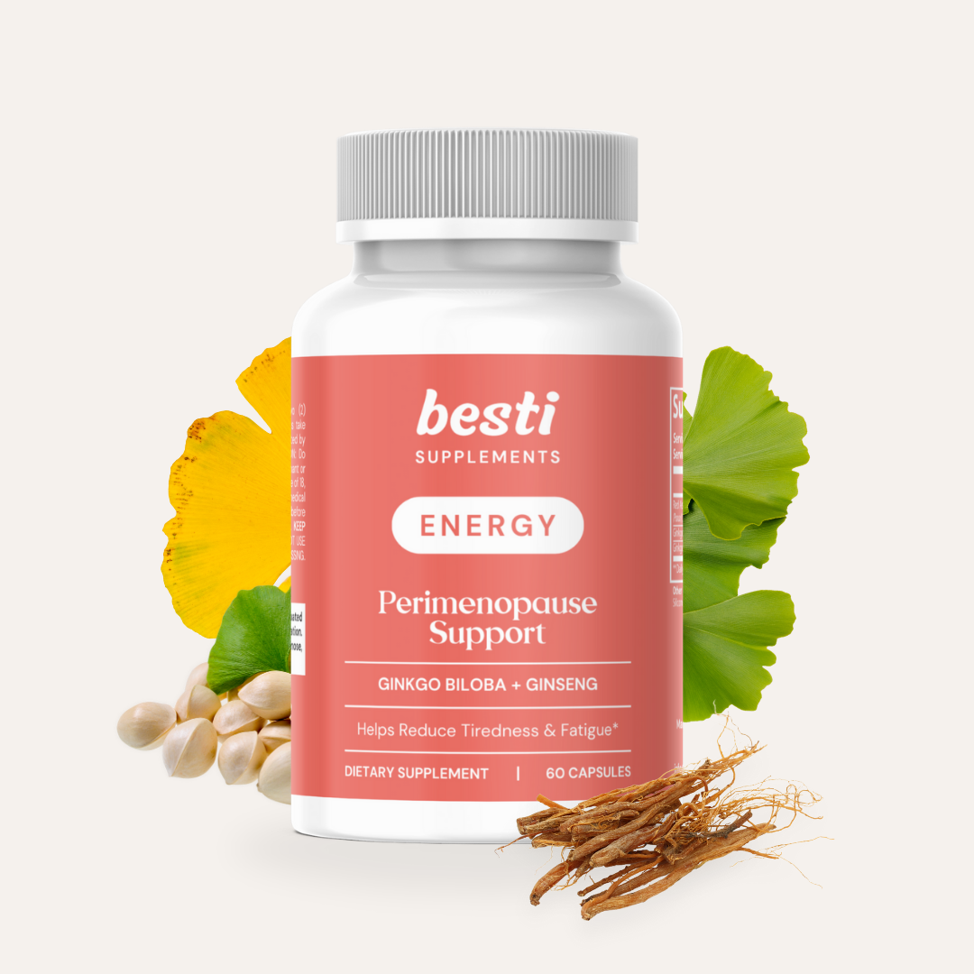 ENERGY: Ginseng + Ginkgo Supplement for Fatigue